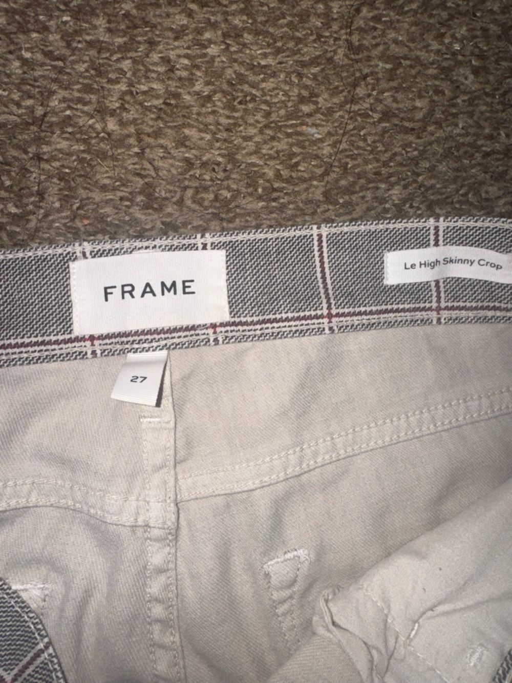 FRAME Le High Skinny Crop Jeans - Picture 5 of 12